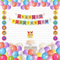 Monster Banner & Dangler Kit (Pack of 24 pcs)