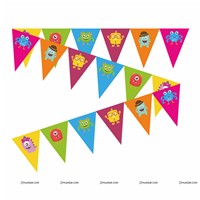 Monster Triangle Bunting
