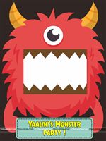 Monster Party Photo Booth