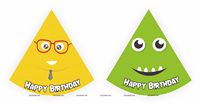 Monster Theme Hats (Set of 6)