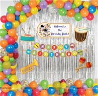 Music Theme Birthday Foil Kit 