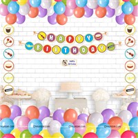 Music Banner & Dangler Kit (Pack of 24 pcs)