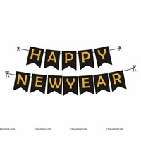 New Year Banner and Dangler Kit