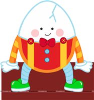 Humpty Dumpty Cutout