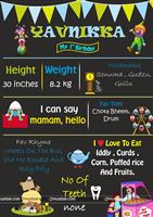 Nursery Rhyme Party Chalk Board