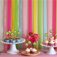 Panda theme Cup Cake topper 