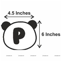 Panda Super saver birthday decoration kit (pack of 58 pcs)