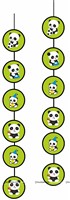 4 ft Cute Panda danglers (Pack of 2)