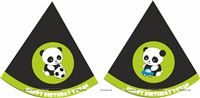 Panda Birthday Hats (Set of 6)