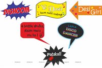 Bollywood Dialogue Props