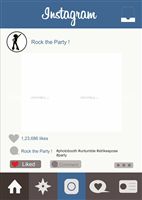 Instagram Photo Booth Frame