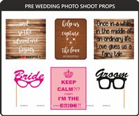 Pre Wedding Photo Shoot Props