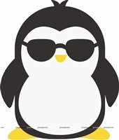 Penguin Cutout 