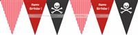 Pirate triangle bunting