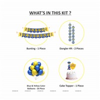 Police Banner & Dangler Kit (Pack of 24 pcs)