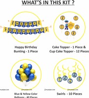 Police Theme Swirls and Toppers Kit