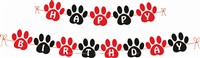 Puppy Pawty HBD Bunting