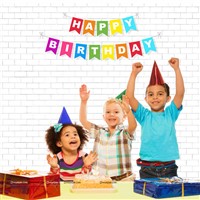 Multicolour Birthday Banner