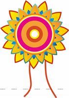 Rakhi Shaped Poster/cutouts