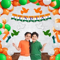 Tricolour Banner Kit (Pack of 37 pcs)