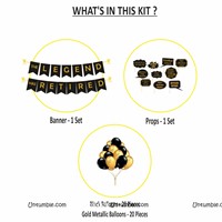 Legend Has Retired Banner Kit (Pack of 51 pcs)