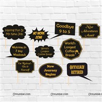 Retirement Phot Props