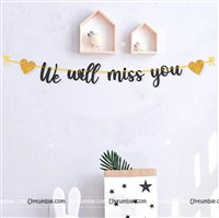 We Will Miss You Bunting