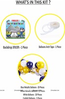 Police Theme Backdrop Arch Kit (Mountain View)