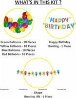 Robot Theme Letter Bunting Kit (Pack of 42)