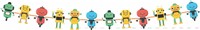 Robot Theme Letter Bunting Kit (Pack of 42)