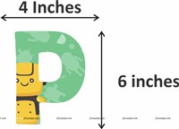 Robot Theme Letter Bunting Kit (Pack of 42)