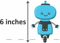 Robot Theme Letter Bunting Kit (Pack of 42)