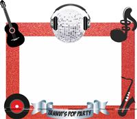 Rock Star Party Photo booth