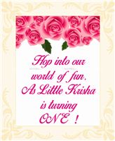 Pink Floral Welcome cutout