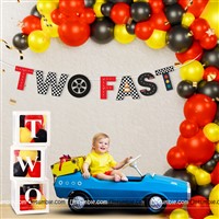 TWO FAST Bunting & Letter Box KIt (Pack of 64 pcs)