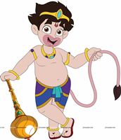 Bajrangi holding Tail