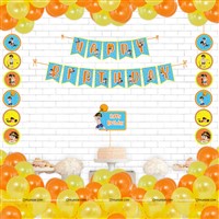 Selfie with Bajrangi Banner & Dangler Kit (Pack of 24 pcs)