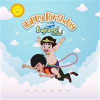 Selfie with Bajrangi Party Backdrop