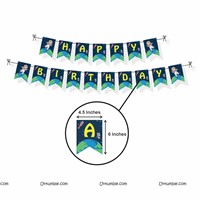 Space Theme Paper Fan Kit