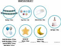 Space Paper Fan and Arch Kit