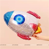 Space Rocket Foil Balloon