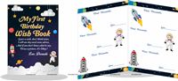 Space theme wish book