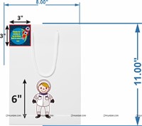 Space Theme Gift Bags 