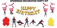 Spiderman theme party decoration kit (Pack of 31 pcs)