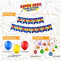 Super Hero Swirls KIt (Pack of 51 pcs)