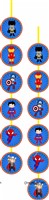SuperHero Theme Disc Dangler