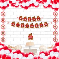 Teddy Banner & Dangler Kit (Pack of 24 pcs)