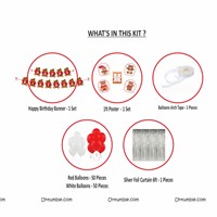 Teddy Foil Curtain Kit (Pack of 109 pcs)