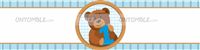 Teddy theme bottle wraps