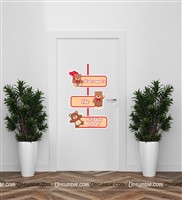 Teddy Entrance Door Dangler